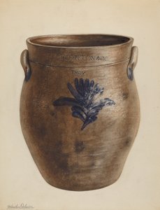 Crock, c. 1937. de Yolande Delasser