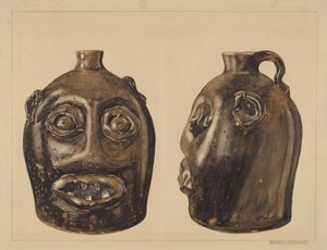 Grotesco Jug, c. 1936. de Yolande Delasser