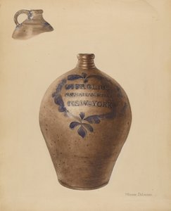 Jug, c. 1936. de Yolande Delasser