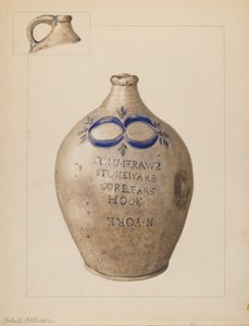 Jug, c. 1937. de Yolande Delasser