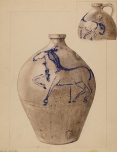 Jug, c. 1937. de Yolande Delasser