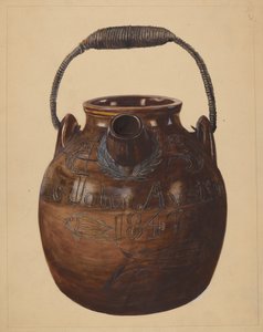 Jarro para Batter, c. 1936. de Yolande Delasser