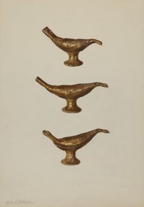 Pai. Apito Alemão, c. 1939. de Yolande Delasser