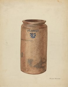 Jarra de preservação, c. 1953. de Yolande Delasser