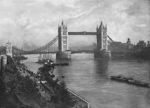 A ponte da torre, c1896