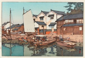 Kura em Tomonoura de Yoshida Hiroshi
