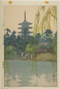 Sarusawa Pond de Yoshida Hiroshi