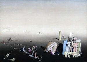 Azurblauer Tag von Yves Tanguy