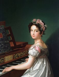 Manuela González Velázquez a tocar piano