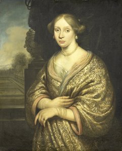 Retrato de Petronella van der Burcht de Zacharias Blyhooft