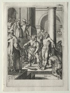 Conjunto da Paixão:  Flagelação de Cristo de Zacharias Dolendo