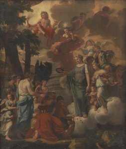 Um sacrifício a Apolo de Zacharias Webber