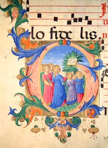 Missal 515 f.144v Historiated 