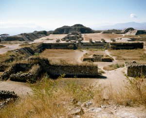 Vista da plataforma norte (500 BC-850 AD)