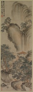 Mandril vazio e cachoeira rápida de Zhang Ning