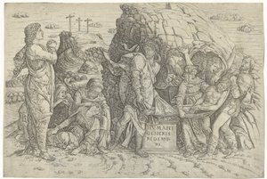Entombamento de Cristo de Zoan Andrea (possibly)