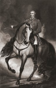 Arthur Wellesley, Duque de Wellington, retrato equestre de . .