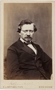 August Wilhelm von Hofmann, químico orgânico alemão, meados do século XIX de Frederick (attr. to) Barnard