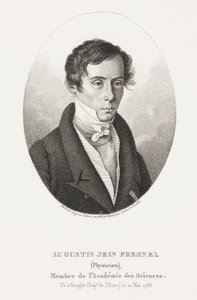 Augustin Jean Fresnel, físico francês de Frederick (attr. to) Barnard