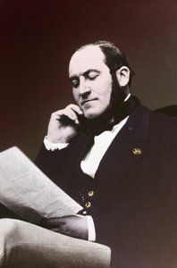 Barão Georges Eugene Haussmann. cerca de 1865 (foto p/b) de . .