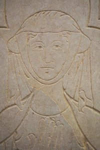 Borgonha, Lancharre, comuna de Chapaize 71460. Na igreja de Notre Dame, Isabelle de Vauvry de . .