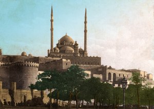Cairo, a cidadela de Saladino (Egito). por volta de 1920 (foto) de . .