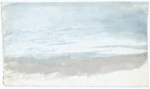 Estudo sobre nuvens por Luke Howard, c 1808-1811 de Frederick (attr. to) Barnard