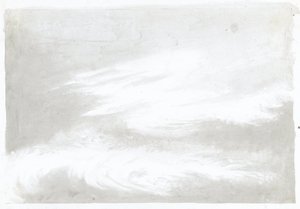 Estudo sobre nuvens por Luke Howard, c 1808-1811 de Frederick (attr. to) Barnard