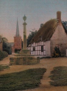 Cabana de colmo de Frederick (attr. to) Barnard