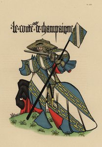 Conde de Champagne, Comte de Champagne, com padrão de John Pardon