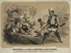 Descoberta do Sábio de Chappaqua por H.M. Stanley de . .