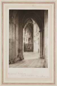 Catedral de Ely, o Octógono do corredor Sul de John Pardon