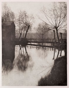 Passarela perto de Chingford de Frederick (attr. to) Barnard