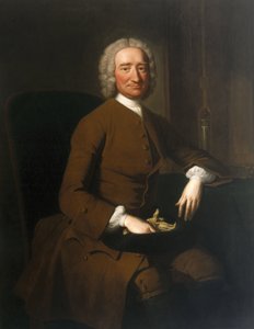 George Graham, relojoeiro e fabricante de instrumentos, c 1740s de Ferdinand Georg Waldmuller