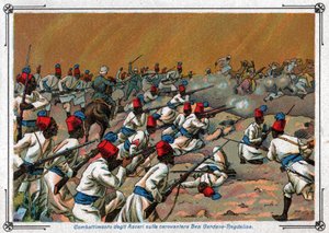Guerre italo turque. Italo guerra turca. de Ferdinand Georg Waldmuller