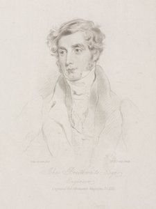 John Braithwaite, engenheiro britânico, c 1830 de Frederick (attr. to) Barnard