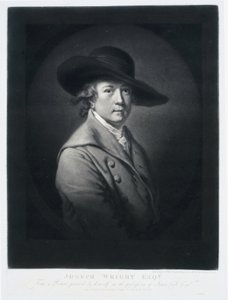 Joseph Wright, pintor inglês, final do século XVIII de Frederick (attr. to) Barnard