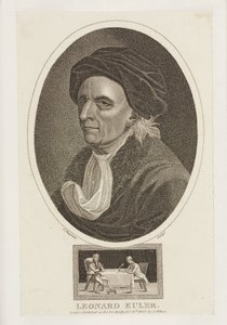 Leonhard Euler, matemático, c 1770s de Frederick (attr. to) Barnard