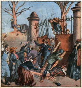 Les flagellants. Os flageladores. de Ferdinand Georg Waldmuller