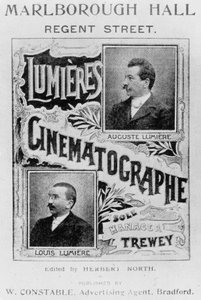 Anúncio dos irmãos Lumiere, c 1896