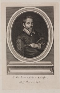Matthew Lister, médico inglês de Frederick (attr. to) Barnard