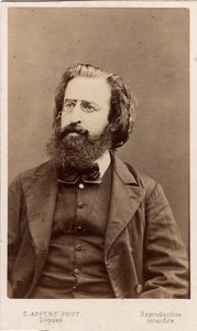 Comuna de Paris (1871): retrato de Theophile Ferre (1846-1871), membro da Comuna. Fotografia de Appert. Dim. 10,5X6,3 cm de Frederick (attr. to) Barnard