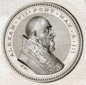 Papa Alexandre VII de . .