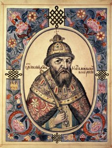 Retrato de Ivan Grozny (Ivan o Terrível, Ivan Iv).