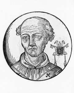 Retrato de João XII (Octavianus of Tusculum, cerca de 937-964) de William Walcutt