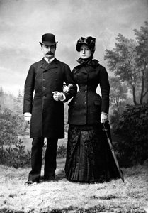Retrato de um casal de Henry Charles Fehr