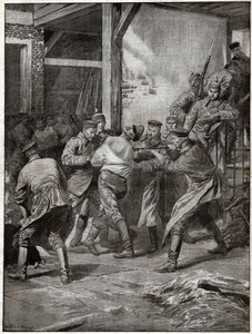 Prisioneiros russos durante a Primeira Guerra Mundial. Prisioneiros russos durante a Primeira Guerra Mundial. de Ferdinand Georg Waldmuller