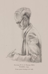 Professor W E S Turner, Novembro de Frederick (attr. to) Barnard