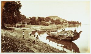 Sagain da margem do rio, c 1876 de John Pardon