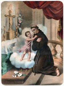Santo Antônio de Pádua, por volta de 1850 (gravura) de . .